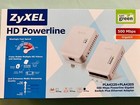 Zyxel Hd Powerline Network Adapter 1xpla4225  1xpla4205 500mbps - Open Box