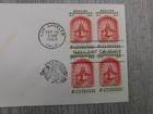 First Day Issue Los Angeles Ca 1960 Mexican Independence Stamp Envelope Cover
