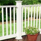 Fiberon Sentry Rail Brackets 4pk  2 Sets  W  Hardware 435553 - Brand New