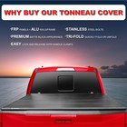 Hard Tri-fold Truck Bed Cover 6 8ft For Ford F250 F350 Super Duty 2017-2026