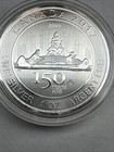 2017 Canada 150 Years Voyageur Canoe 1oz  9999 Silver In Capsule