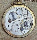 Vintage Gruen Veri-thin Pocket Watch 10k Gold Filled Pocket Watch Works Great