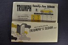 1958 Triumph Sedan Sales Brochure Folder Excellent Original 58