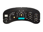 Escalade Led Edition Gauge Face Overlay For 1999-2002 Truck And Suv Gm 100 Mph