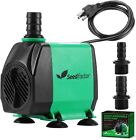 Seedfactor 24w Quiet Water Pump Aquarium Pump Fountain Pump W  6 5ft  Power Cord