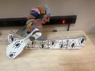 Antique Folk Art Native American Indian Canoe Wooden Weather Vane Weathervane