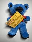 Grateful Dead Bean Bear Plush 7-inch  Tennessee Jed  Liquid Blue  Vintage