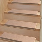 Non-slip Bullnose Carpet Stair Treads 30 x9 5  - 14 Pcs Indoor Runner Edging