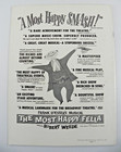 Souvenir Program 1950 s - Frank Loesser s Musical - The Most Happy Fella