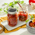 16 Oz Mason Jars  Regular Mouth Pint Canning Jars With Lids And Rings  12-pack G