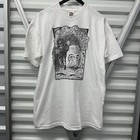 Vintage Albert Einstein Psychedelic Art T Shirt 90s Scramble Campbell Xl Dead
