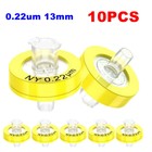 Nylon Membrane Syringe Filter 13mm 0 22  m Hydrophilic Female Luer Lock