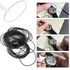 200pcs 0 5 0 6mm Waterproof Watch O-ring Rubber Gasket Assortment For Watchmaker