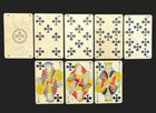 C 1900 Parisian Playing Cards Complete 32 32 Paris France Oak-wreath W  Indices