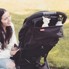 Diono Buggy Buddy Universal Stroller Organizer With Cup Holders Zippered Pockets