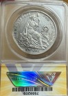 1888 - Lima  Peru 1 Sol Anacs Xf   Ef 45 Details Beautiful Silver Coin 