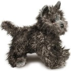     New Douglas Cuddle Toys Stuffed Soft Plush Cairn Terrier Dog Puppy Animal Grey