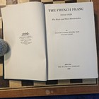 Very Rare Antique Book The French Franc 1914-1928 By Eleanor Lansing Dulles