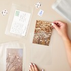300 Pack Clear Greeting Card Sleeves  Envelopes For 5x7 Invitations  7 6 X 5 7 