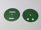 1975  76 Yamaha Dt 250   Dt400 Speedometer  And Tach Face Plates  Km h Version
