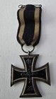 Original Ww 1 German Iron Cross 2nd Class With Ribbon Makers Mark Mfh Uk Seller 