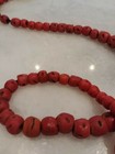 Holiday Sale    Tibetan Prayer Beads Made Of Coral  Buddhist  Very Old