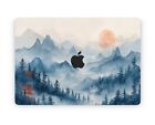 Indigo Mountains Macbook Skin  - Premium Vinyl Wrap Compatible With Macbook Pro