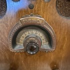 Vintage Antique Edison 1932 R5a Cathedral Radio 5 Tube Rare Model Powers On