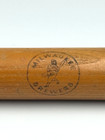 Vintage Milwaukee Brewers 18 Inch Wood Baseball Bat- Barrelman Logo