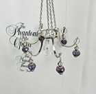 Phantom Of The Opera 6  Ornament suncatcher Stage Used Teardrop Bead Chandelier