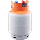 Refrigerant Recovery Tank 30lb  400 Psi Y Valve For R134a R410a R22