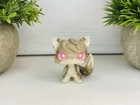 Littlest Pet Shop Ooak Custom Shorthair Cat With Pink Eyes