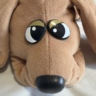 Vintage 1985 Tonka Pound Puppies Newborn Light Brown Tan Dog 8  Plush Toy Pp