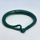 Braided Leather Green Bracelet Morocco