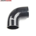2 375  Id Silicone Hose 90 Degree Elbow Turbo Coupler Pipe Black 2-3 8   Inch