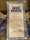 1992 Duke Snider 23k Gold Hamilton Collection Sports Impressions Collector Plate
