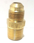 Pack Of 10  Male Brass Fitting  Mpt Pipe Adapter 3 8  Flare X 3 8  Male mip Npt 
