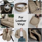 Beige Leather Recoloring Balm  Leather Color Restorer Conditioner  Leather Re   