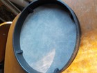 Remo Rhythm Lid Skyndeep Bright Drum Head 13 In  Beige Fiberskyn Graphic