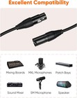 5ft Balanced 3 Pin Xlr Extension Microphone Mic Audio Cable Cord Male Female