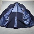 Vintage Stan Herman Mcdonald s Men   s Management Uniform Jacket Blazer 44l Blue