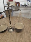 Vintage Brass Balance Scales Of Justice Eagle Tilt Arm 16 25  Read 