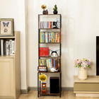 Dvd Shelf  Wooden Cd Storage Rack  Cd Holder With Adjustable Dividers  Dvd Tower