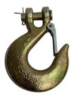 8 Pack G70 1 2  Clevis Slip Hook Wlatch Trailer Truck Transport Tow Chain Hook  