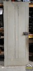 Antique Solid Wood 2-panel Door  31  X 80   1800s New Jersey Farmhouse Salvage