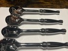 Snap-on Tools Usa 3 8  Drive Fine Tooth Standard Handle Chrome Ratchet F80
