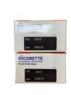 Lot Of 2 - Nicorette 2mg Nicotine Gum Fruit Chill 100 Pieces 10 2028