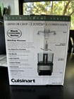 Nib Cuisinart Mini-prep Food Processor Black Chrome Series Model Dlc-1bch