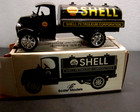 Ertl Shell 1935 Mack Tanker Bank Die Cast Metal Truck Coin Bank