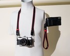 Neck   Wrist Strap Combo  Black   Red Camera Strap Set W  Peak Design Anchors